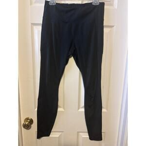 Avia women’s large 12-14 black 7/8 leggings athletic